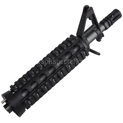 CYMA CGS MK18 MOD.0 CQBR RIS Garde-Main Système de Rail Kit Avant Compatible avec les Répliques d'Airsoft CYMA CGS Tokyo Marui M4 Series MWS GBB Noir