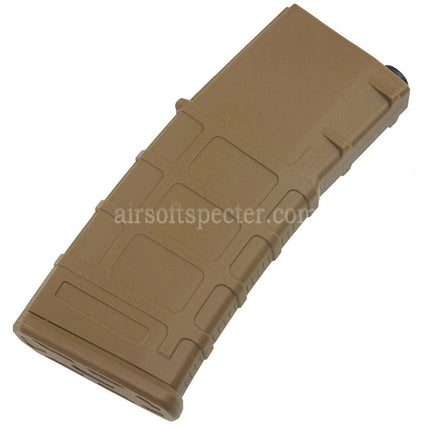 E&C 120rd Polymer Mid-Cap Magazine Suitable For M4 M16 Series AEG Rifles Airsoft