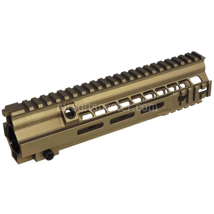 5KU 9.5 Inches Geissele SMR Style MK15 M-Lok Handguard Rail System Super Modular For WE(WE-TECH) Tokyo Marui VFC HK416 Series AEG GBB Rifles Airsoft