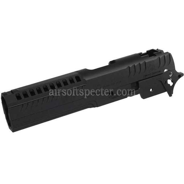 5KU CNC Aluminum LimCat Custom Style Middle Frame Slide Set Suitable For Tokyo Marui Hi-Capa 5.1 Series GBB Pistols Airsoft