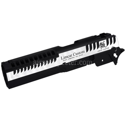 5KU CNC Aluminum LimCat Custom Style Middle Frame Slide Set Suitable For Tokyo Marui Hi-Capa 5.1 Series GBB Pistols Airsoft