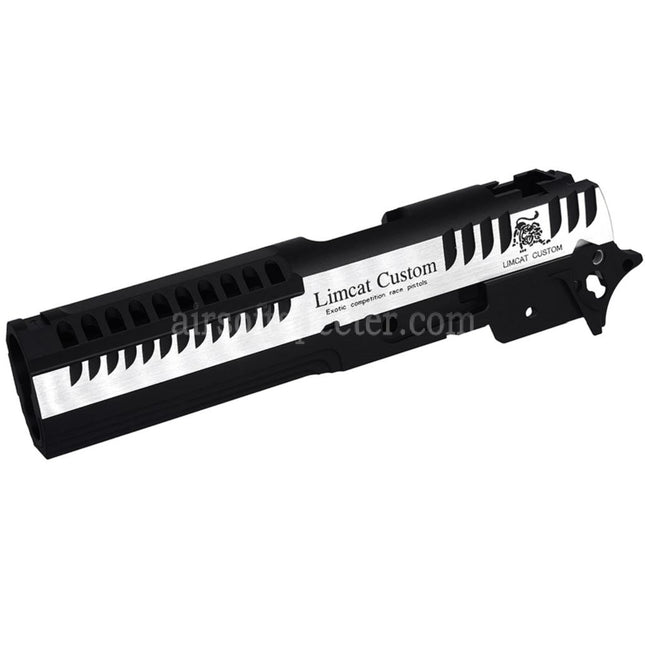 5KU CNC Aluminum LimCat Custom Style Middle Frame Slide Set Suitable For Tokyo Marui Hi-Capa 5.1 Series GBB Pistols Airsoft