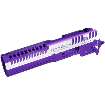 5KU CNC Aluminum LimCat Custom Style Middle Frame Slide Set Suitable For Tokyo Marui Hi-Capa 5.1 Series GBB Pistols Airsoft