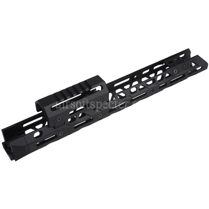 5KU KPYK CRC 1U040 Style 363mm M-LOK Handguard Rail System For CYMA D-BOYS AKM AK105 AK74S Series AEG Rifles Airsoft