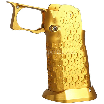5KU CNC Aluminum Grip Type-12 For Tokyo Marui Hi-Capa 5.1 4.3 Series GBB Pistols Airsoft