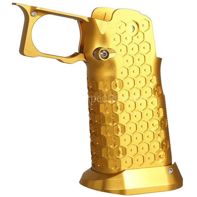 5KU CNC Aluminum Grip Type-12 For Tokyo Marui Hi-Capa 5.1 4.3 Series GBB Pistols Airsoft
