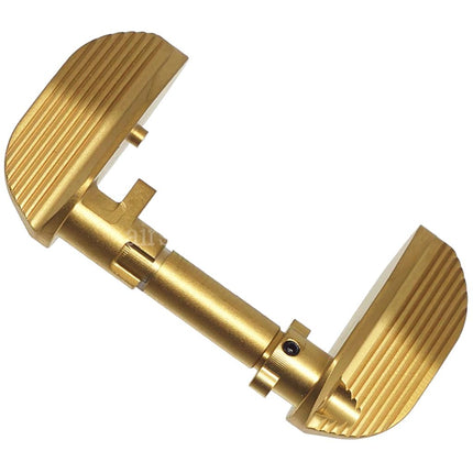 5KU CNC Stainless Steel Thumb Safety-Ambi Type-B For KJ Works ASG CZ Shadow2 Series GBB Pistols Airsoft