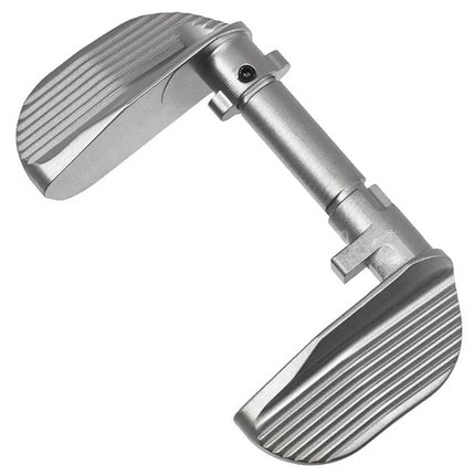 5KU CNC Stainless Steel Thumb Safety-Ambi Type-B For KJ Works ASG CZ Shadow2 Series GBB Pistols Airsoft