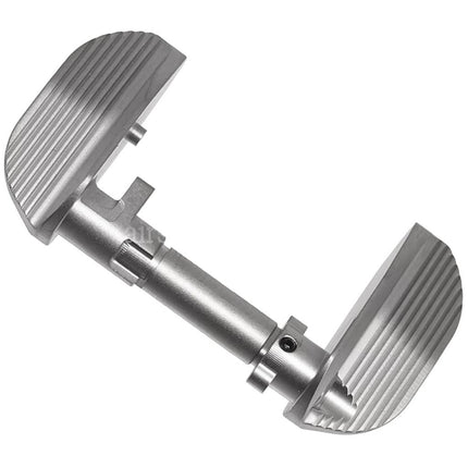 5KU CNC Stainless Steel Thumb Safety-Ambi Type-B For KJ Works ASG CZ Shadow2 Series GBB Pistols Airsoft