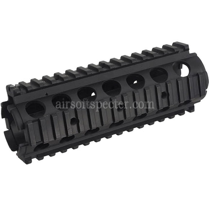 AIRSOFT SPECTER 170mm CNC Aluminum KAC Style M4A1 M4CQB RAS Handguard Rail System with Rail Cover Suitable For CYMA E&C D-Boys G&P Classic Army KWA G&G Tokyo Marui M4 M16 Series AEG Rifles Black