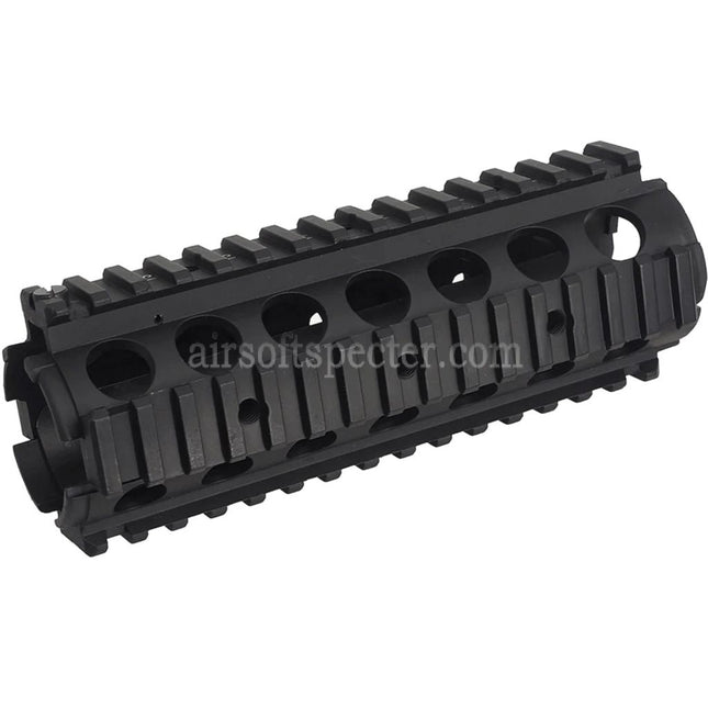 AIRSOFT SPECTER 170mm CNC Aluminum KAC Style M4A1 M4CQB RAS Handguard Rail System with Rail Cover Suitable For CYMA E&C D-Boys G&P Classic Army KWA G&G Tokyo Marui M4 M16 Series AEG Rifles Black