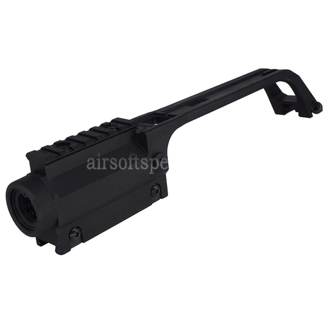 AIRSOFT SPECTER Carrying Handle Scope Suitable For S&T G36 Series Rifles Black