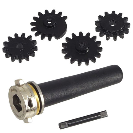 Coque de gearbox V2 APS Artemis Version 2 ambidextre pour répliques d'airsoft M4 M16 AEG EBB câblage arrière