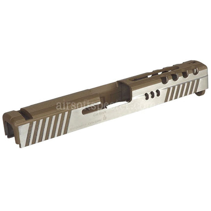 APS Aluminum DRAGONFLY D-MOD Slide For APS A-CAP / WE(WE-TECH) Tokyo Marui G17 GBB Pistols Airsoft