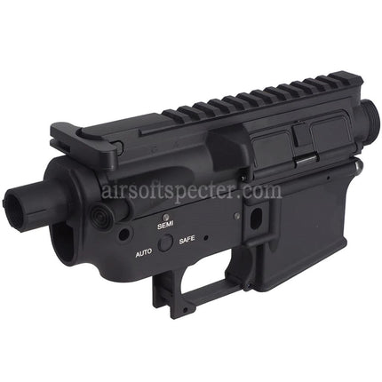 E&C QD Quick Detach System Metal Body Upper Lower Receiver Suitable For E&C Tokyo Marui M4 M16 Series AEG Rifles Airsoft Black