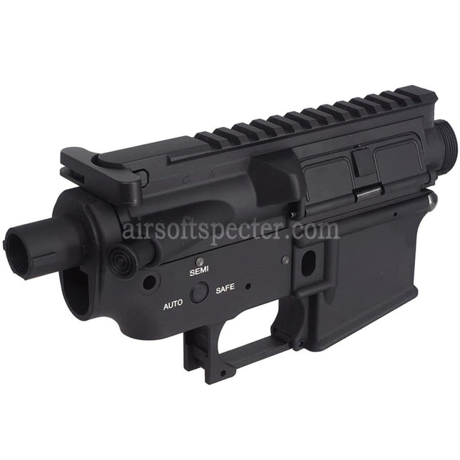 E&C QD Quick Detach System Metal Body Upper Lower Receiver Suitable For E&C Tokyo Marui M4 M16 Series AEG Rifles Airsoft Black