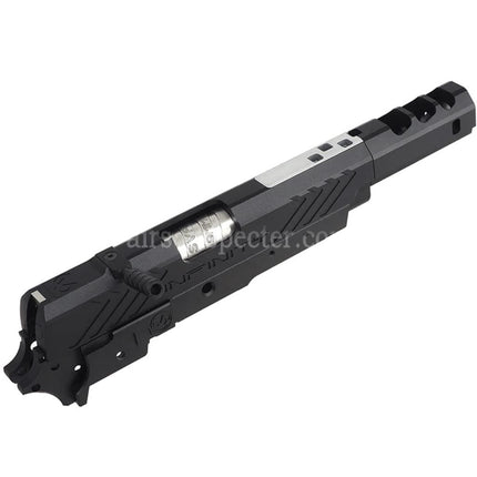 5KU CNC Aluminum Infinity IMM Style Barrel Slide Middle Frame Kit Complete Set Suitable For Tokyo Marui Hi-Capa Series GBB Pistols Airsoft
