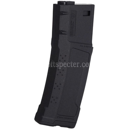 CYMA EMG Strike Industries 220rd Polymer Mid-Cap Magazine Suitable For M4 M16 Series AEG Rifles Airsoft Black