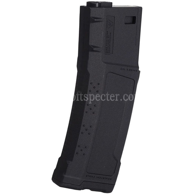 CYMA EMG Strike Industries 220rd Polymer Mid-Cap Magazine Suitable For M4 M16 Series AEG Rifles Airsoft Black