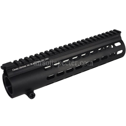 CYMA EMG Daniel Defense Licensed DD416 9.75 Inches Free Float Handguard Rail System Suitable For CYMA CGS HK416 416A5 Series GBB Rifles Airsoft Black