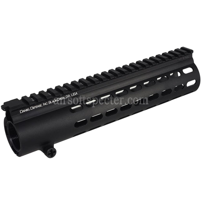 CYMA EMG Daniel Defense Licensed DD416 9.75 Inches Free Float Handguard Rail System Suitable For CYMA CGS HK416 416A5 Series GBB Rifles Airsoft Black