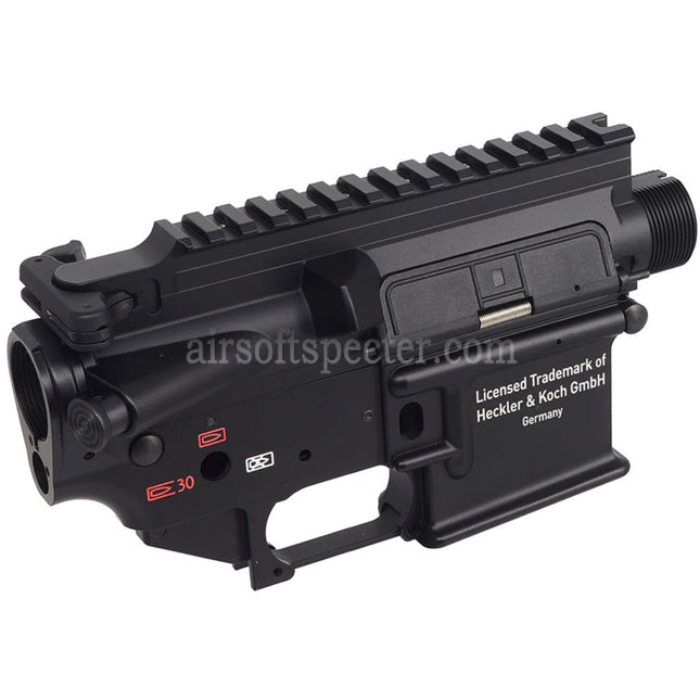 CYMA CGS HK416D Metal Body Upper Lower Receiver Set Suitable For CYMA CGS HK416 Tokyo Marui M4 Series MWS GBB Rifles Airsoft Black