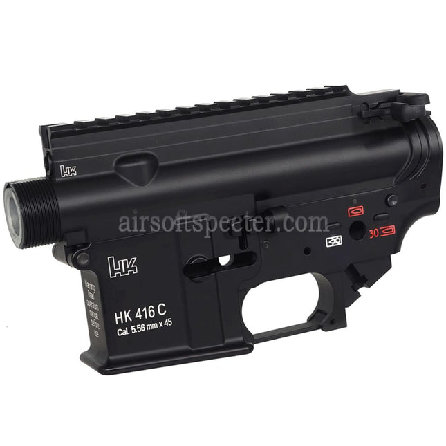 CYMA CGS HK416C Metal Body Upper Lower Receiver Set Suitable For CYMA CGS HK416 Tokyo Marui M4 Series MWS GBB Rifles Airsoft Black