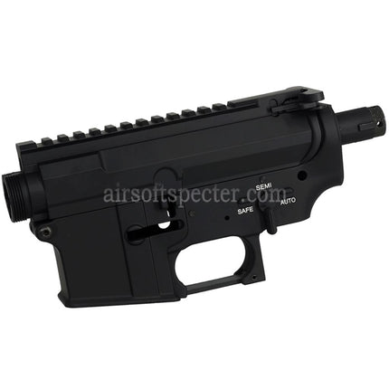 E&C MUR Style QD Quick Detach System Metal Body Upper Lower Receiver Suitable For E&C Tokyo Marui M4 M16 Series AEG Rifles Airsoft Black