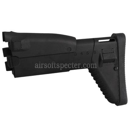 CYMA 6-Positions Retractable Stock Suitable For CYMA Cybergun SCAR-L Series AEG Rifles Airsoft