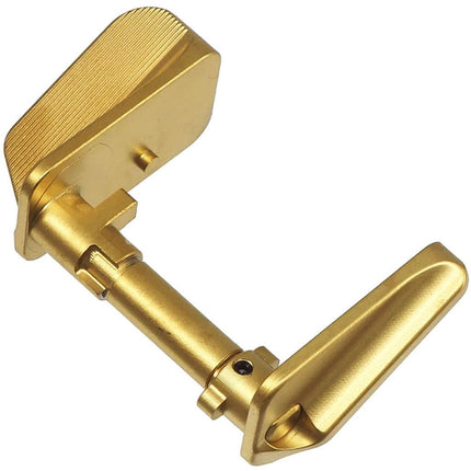 5KU CNC Stainless Steel Thumb Safety-Ambi Type-F For KJ Works ASG CZ Shadow2 Series GBB Pistols Airsoft