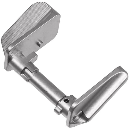 5KU CNC Stainless Steel Thumb Safety-Ambi Type-F For KJ Works ASG CZ Shadow2 Series GBB Pistols Airsoft