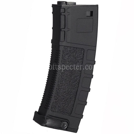 CYMA 190rd Pull-Tab Polymer Mid-Cap Magazine Suitable For M4 M16 Series AEG Rifles Airsoft Black