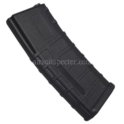 DOUBLE BELL 300rd Polymer Winding Hi-Cap Magazine Suitable For M4 M16 Series AEG Rifles Airsoft Black