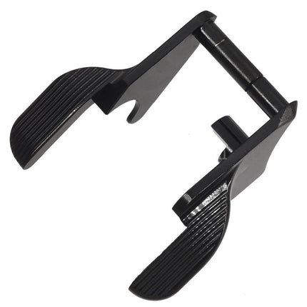 5KU CNC Stainless Steel Gloss Thumb Safety-Ambi For WE(WE-TECH) AW KJ Tokyo Marui Hi-Capa Series GBB Pistols Airsoft