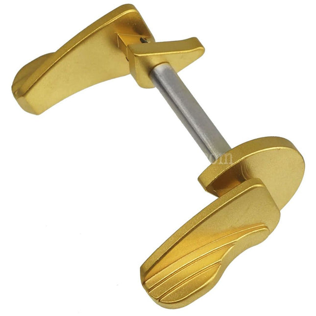 5KU CNC Stainless Steel Thumb Safety-Ambi For SIG Air VFC P320 M17 M18 X-Series GBB Pistols Airsoft