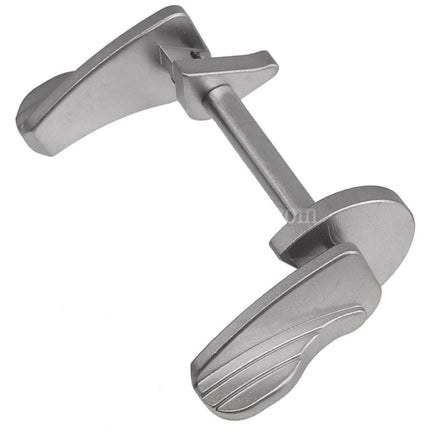 5KU CNC Stainless Steel Thumb Safety-Ambi For SIG Air VFC P320 M17 M18 X-Series GBB Pistols Airsoft