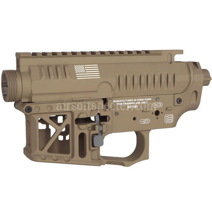 G&P Metal Body Upper Lower Signature Receiver Suitable For G&P F.R.S. Series Tokyo Marui M4 M16 Series AEG Rifles Airsoft