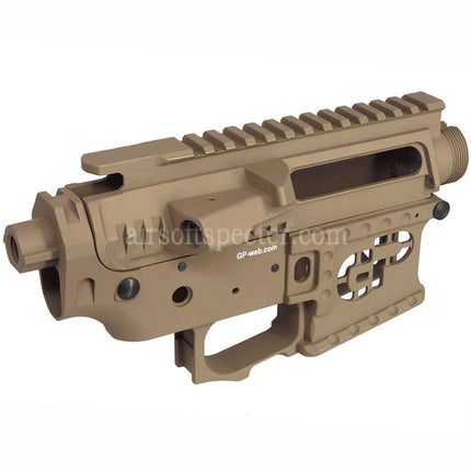 G&P Metal Body Upper Lower Signature Receiver Suitable For G&P F.R.S. Series Tokyo Marui M4 M16 Series AEG Rifles Airsoft