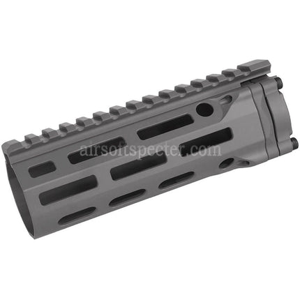 E&C MFR XL 6.0 Inches M-Lok Handguard Rail System For APS CYMA D-BOYS DOUBLE BELL E&C G&P JG Golden Eagle Matrix Tokyo Marui AR M4 M16 Series AEG Rifles Airsoft