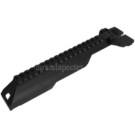 5KU CNC Aluminum M1913 20mm Railed Receiver Dust Cover Suitable For MMS Handguard CYMA AKM AK74 AK104 AK105 Series Rifles