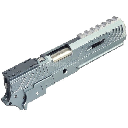 5KU CNC Aluminum Limcat Wildcat Tracker Carry Optic Barrel Slide Middle Frame Kit Suitable For Tokyo Marui Hi-Capa Series GBB Pistols Airsoft