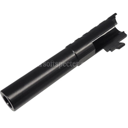 5KU 4.3 Inches Stainless Steel Infinity SVP 9MM Outer Barrel +11mm CW Clockwise Thread Suitable For Hi-Capa 4.3 Series GBB Pistols Airsoft