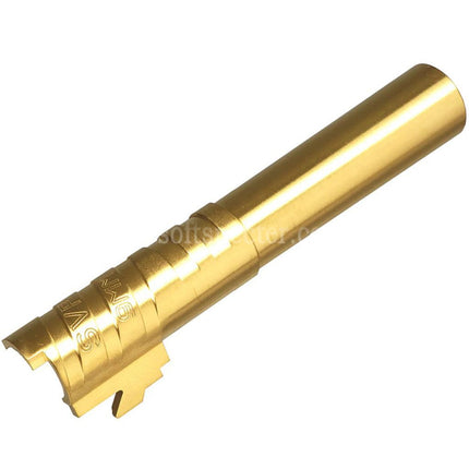 5KU 4.3 Inches Stainless Steel Infinity SVP 9MM Outer Barrel +11mm CW Clockwise Thread Suitable For Hi-Capa 4.3 Series GBB Pistols Airsoft
