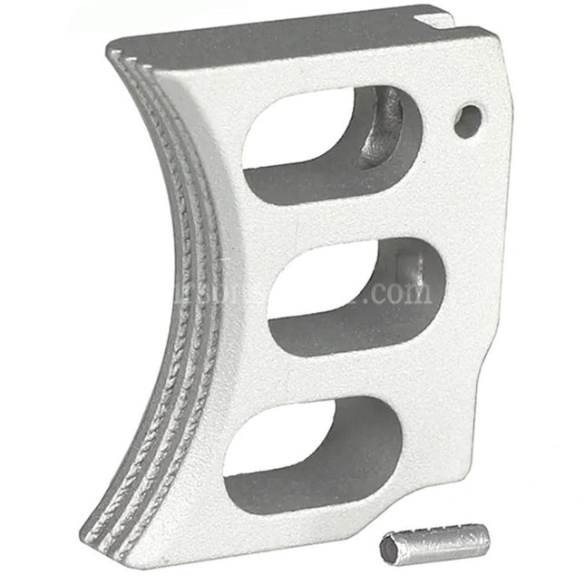 5KU Aluminum Three Hole Skeletonized Trigger Long Suitable For Tokyo Marui Hi-Capa 1911 Series GBB Pistols Airsoft