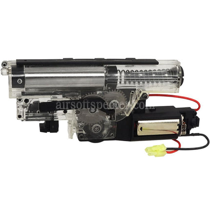 DOUBLE BELL Polymer Complete QD Gearbox with Motor Suitable For Double Bell P90 Series AEG Rifles